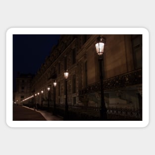 The Back Alleyway To The Louvre © Sticker